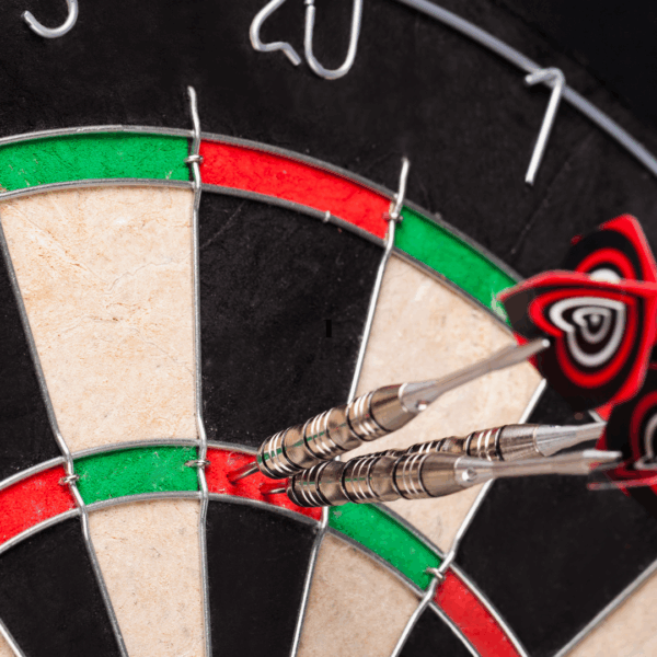 180 in darts graphic